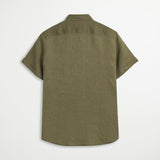 100% Linen Short Sleeve Shirt