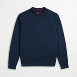 Felpa Girocollo 100% Cotone - Navy Blazer