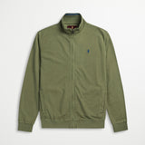 Felpa 100% Cotone Full Zip - Burnt Olive