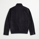 Suede Harrington Bomber Jacket