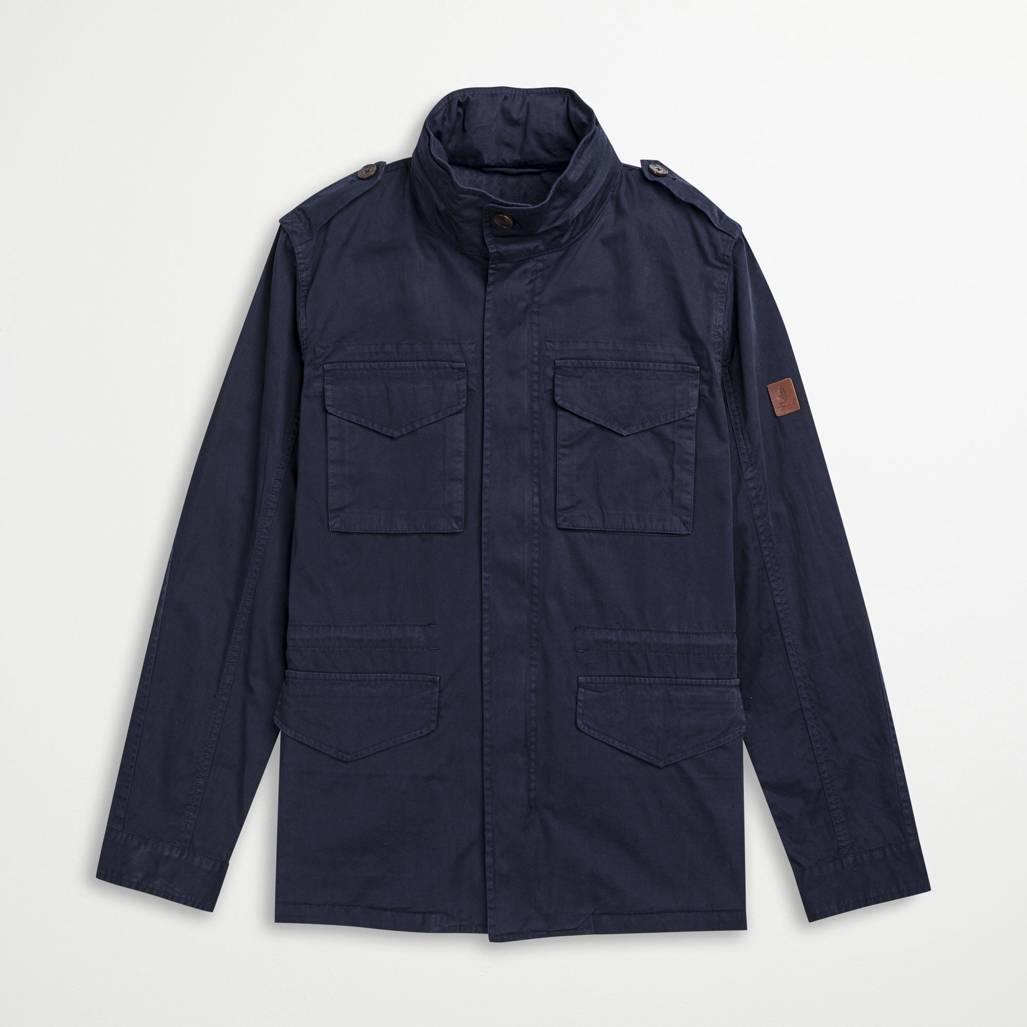 Giacca Field in Cotone - Navy Blazer