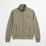 Giacca Harrington in Misto Cotone - Vintage Khaki