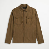 Overshirt in Misto Cotone - Irish Cream