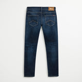 Jeans Blu Scuro Slim