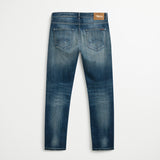 Authentic Blue Regular Ripped Jeans