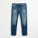 Medium-Blue Regular Jeans