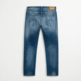 Medium-Blue Regular Jeans