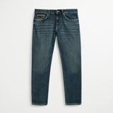 Jeans Medio-Scuro Regular - Dark Green Cast Blue