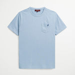 T-Shirt 100% Jersey di Cotone Compact con Taschino - Skyway