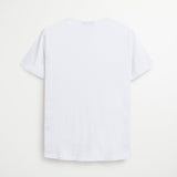 Serafino T-Shirt 100% Cotton Flamed Jersey