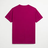 T-Shirt 100% Cotton Solid Color with Embroidered Logo