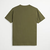 T-Shirt 100% Cotton Solid Color with Embroidered Logo