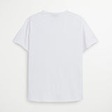 T-Shirt 100% Flamed Cotton with Raw Edges