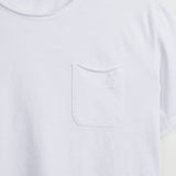 T-Shirt 100% Flamed Cotton with Raw Edges