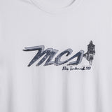 T-Shirt 100% Cotone con Stampa MCS sul Petto