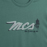 T-Shirt 100% Cotone con Stampa MCS sul Petto