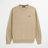 Maglione 100% Cotone Girocollo - Irish Cream