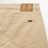 Slim Five-Pocket Poplin Pants