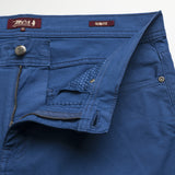 Slim Five-Pocket Poplin Pants