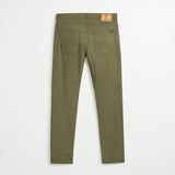 Slim Five-Pocket Poplin Pants