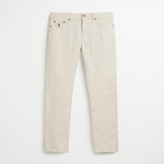 Pantalone Cinque Tasche in Gabardina Regular - Whitecap Grey