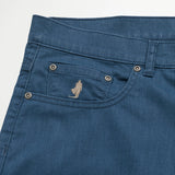 Five Pocket Pants in Washed Cotton Regular