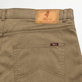 Pantalone Cinque Tasche in Cotone Delavé Regular