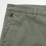 Pantalone Chino in Cotone Delavé Slim