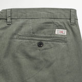 Pantalone Chino in Cotone Delavé Slim