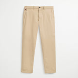 Pantalone Chino in Gabardina Regular - Irish Cream