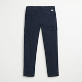 Pantalone Cargo in Popeline Regular