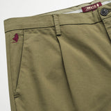 Pantalone Chino in Gabardina Relaxed