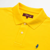 Polo 100% Cotone Tinta Unita con Logo Ricamato