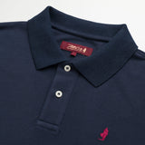 Polo 100% Cotton Solid Color with Embroidered Logo