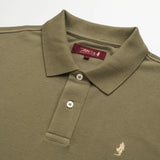 Polo 100% Cotton Solid Color with Embroidered Logo