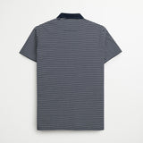 Striped 100% Cotton Polo