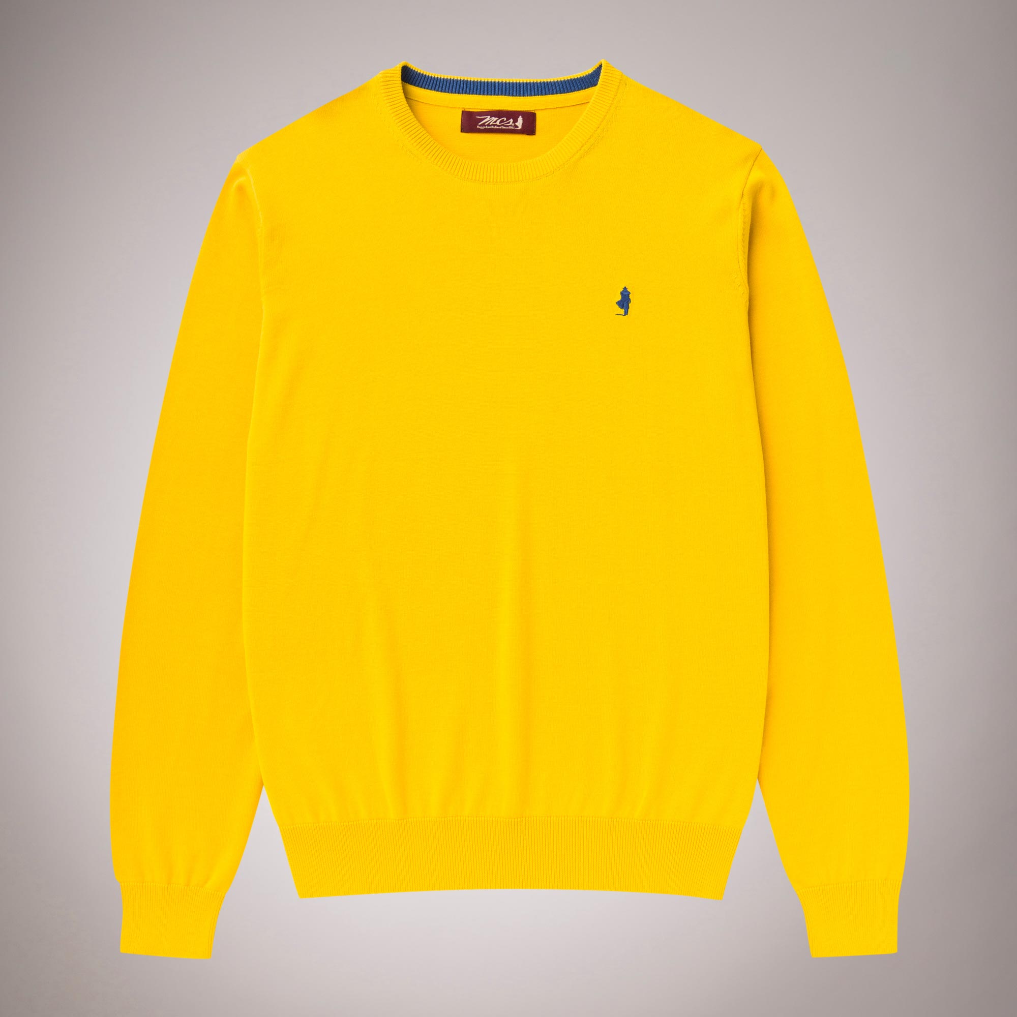 100% Cotton Crew Neck Sweater